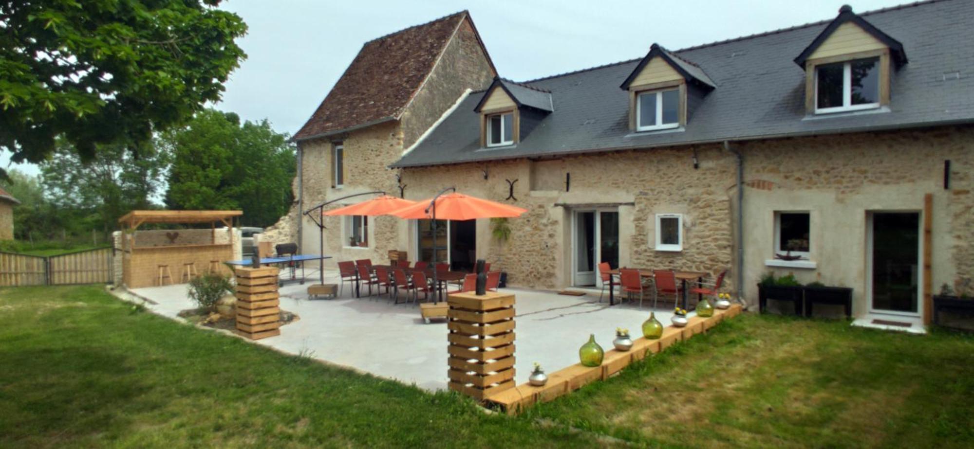 Gite Du Bois Richer 15 Personnes Fougere  Exterior foto